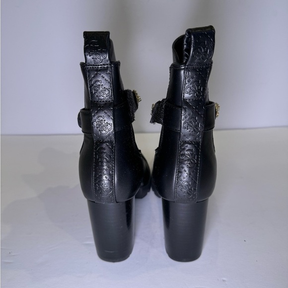 GUESS Ankle Boots with Chain Detail Ankle Strap in box - Picture 8 of 12